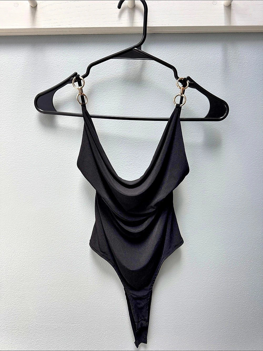 We Arever Black Bodysuit Size Small Like New